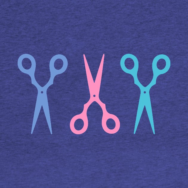 Pastel Scissors by XOOXOO